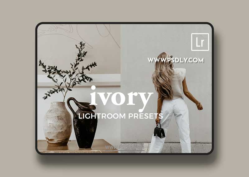 CreativeMarket - 4 Lightroom Presets IVORY 5541040 1 CreativeMarket - 4 Lightroom Presets IVORY 5541040