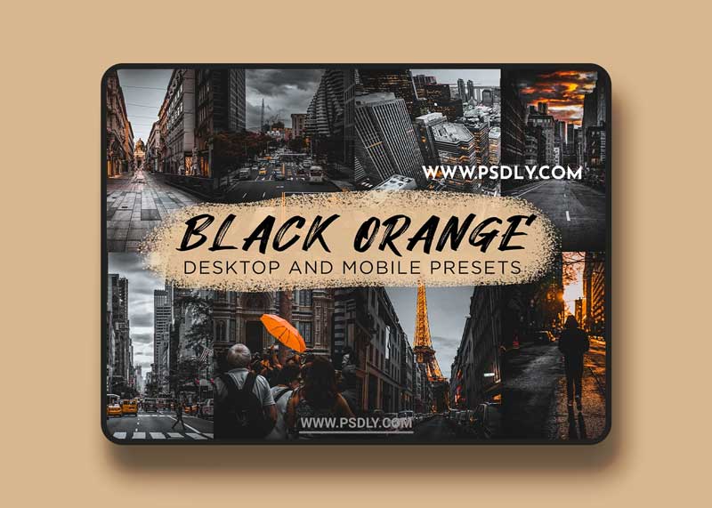 CreativeMarket - 6 Black Orange Lightroom Presets 6277229 1 CreativeMarket - 6 Black Orange Lightroom Presets 6277229