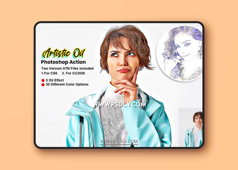 CreativeMarket - Artistic Oil Photoshop Action 5616592 1 CreativeMarket - Artistic Oil Photoshop Action 5616592