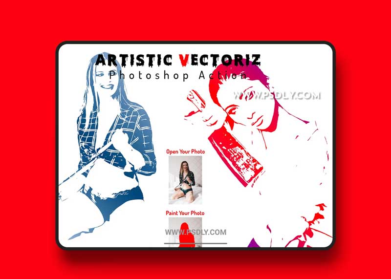 CreativeMarket - Artistic Vector Photoshop Action 6428864 1 CreativeMarket - Artistic Vector Photoshop Action 6428864
