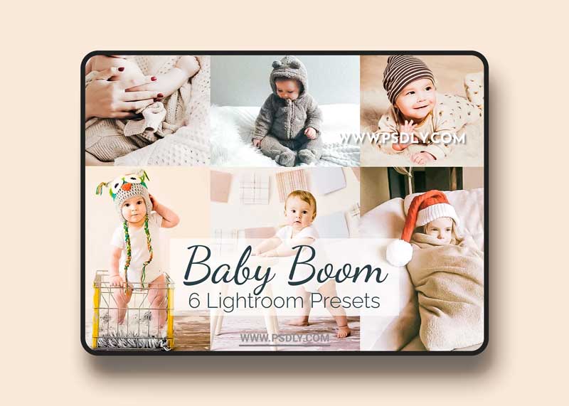 CreativeMarket - Baby Boom - Lightroom Presets Pack 5836549 1 CreativeMarket - Baby Boom - Lightroom Presets Pack 5836549