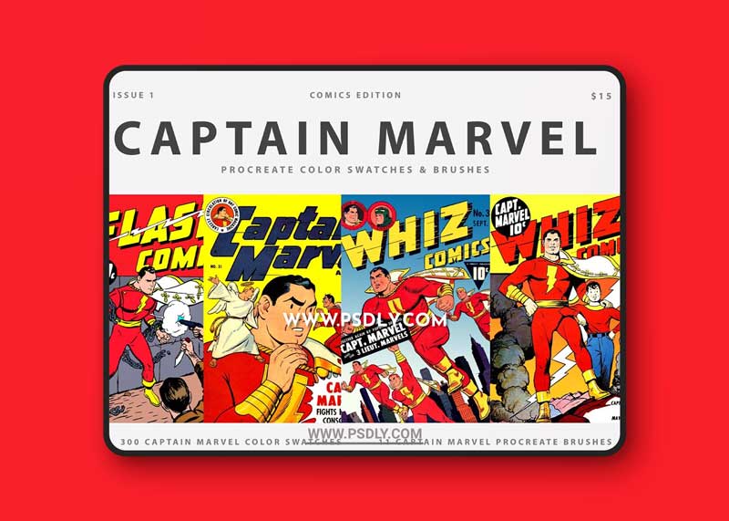 CreativeMarket - Captain Marvel Procreate Brushes 5552436 1 CreativeMarket - Captain Marvel Procreate Brushes 5552436