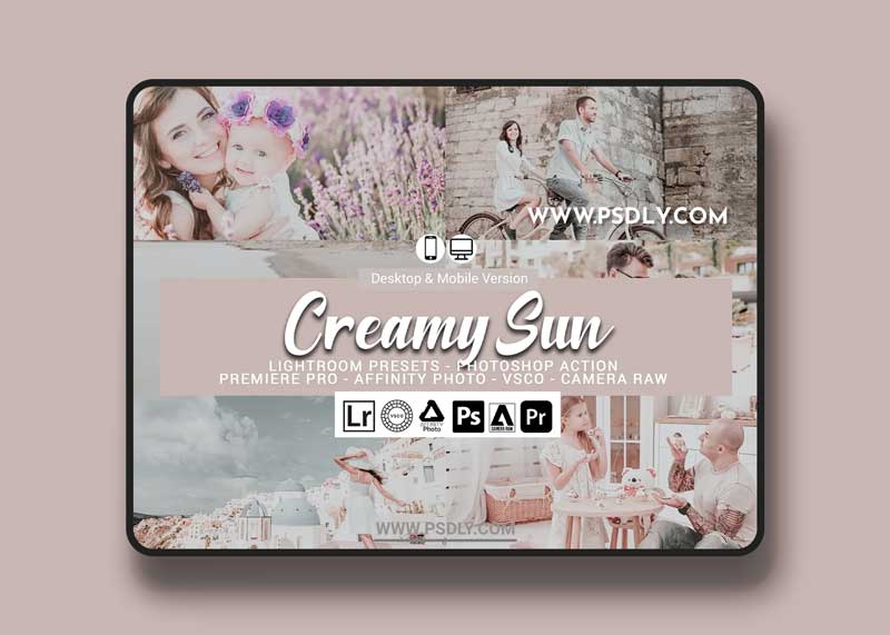 CreativeMarket - Creamy Sun Presets 5693577 1 CreativeMarket - Creamy Sun Presets 5693577