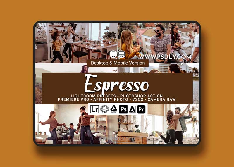 CreativeMarket - Espresso Presets, Photoshop actions 5689572 1 CreativeMarket - Espresso Presets, Photoshop actions 5689572