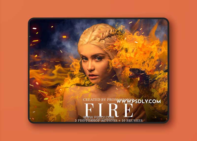 CreativeMarket - Fire Actions Photoshop 5328474 1 CreativeMarket - Fire Actions Photoshop 5328474