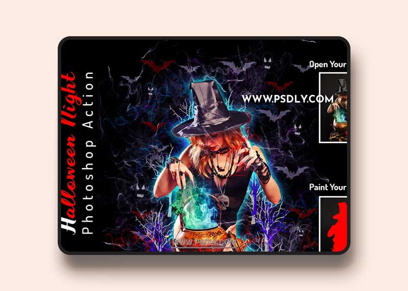 CreativeMarket - Halloween Night Photoshop Action 6415868 1 CreativeMarket - Halloween Night Photoshop Action 6415868