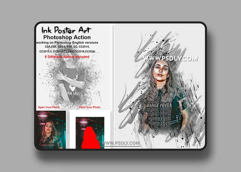 CreativeMarket - Ink Poster Art Photoshop Action 5435418 1 CreativeMarket - Ink Poster Art Photoshop Action 5435418