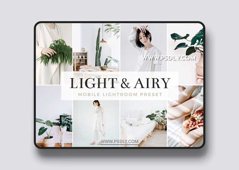 CreativeMarket - Light & Airy Mobile Lightroom Preset 5185387 1 CreativeMarket - Light & Airy Mobile Lightroom Preset 5185387