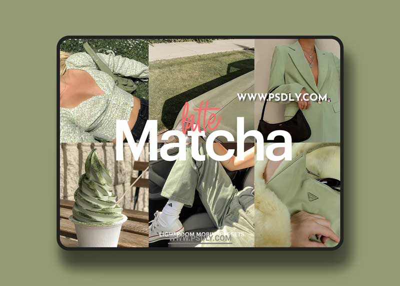 CreativeMarket - Lightroom Preset-Matcha Latte Theme 4973310 1 CreativeMarket - Lightroom Preset-Matcha Latte Theme 4973310