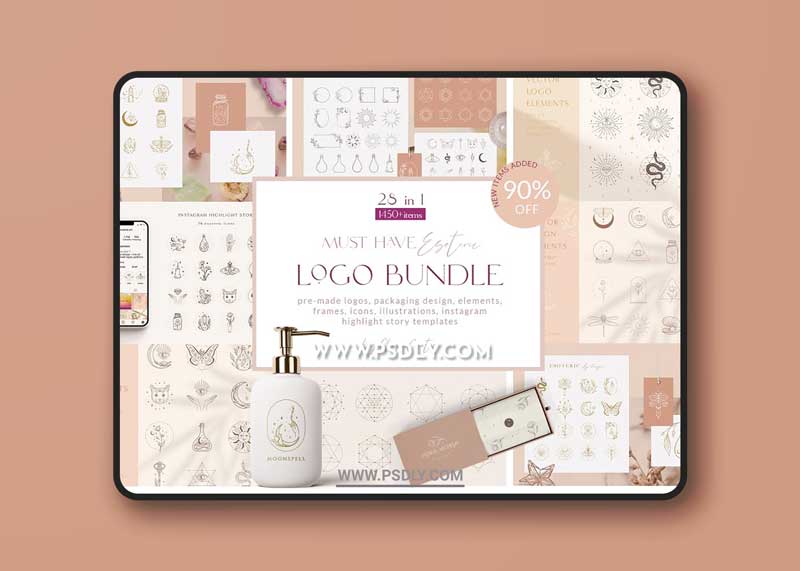 CreativeMarket - Logo Bundle Mystic Designs 5595422 1 CreativeMarket - Logo Bundle Mystic Designs 5595422