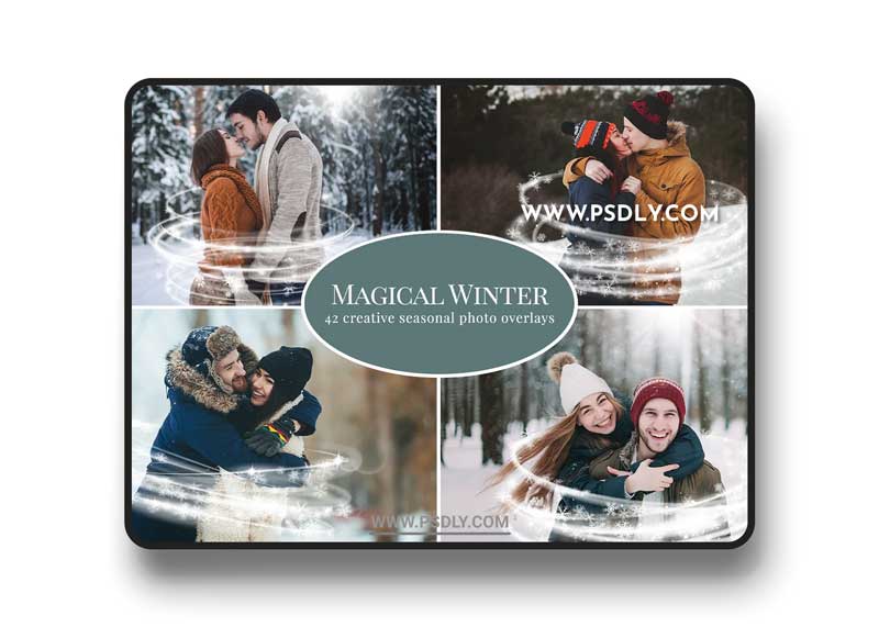 CreativeMarket - Magical Winter photo overlays 5460759 1 CreativeMarket - Magical Winter photo overlays 5460759