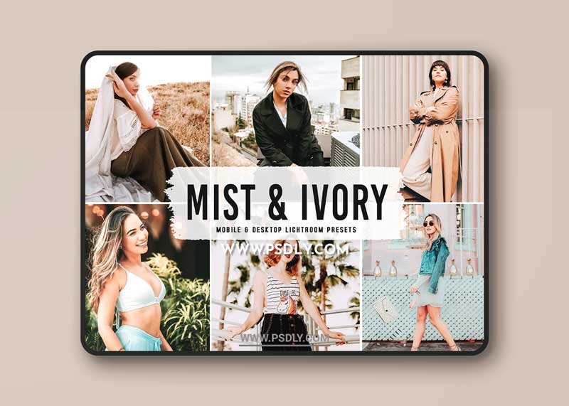 CreativeMarket - Mist & Ivory Pro Lightroom Presets 6338885 1 CreativeMarket - Mist & Ivory Pro Lightroom Presets 6338885