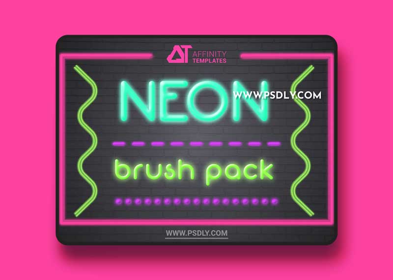 CreativeMarket - Neon Brush Pack Affinity Designer 4966922 1 CreativeMarket - Neon Brush Pack Affinity Designer 4966922