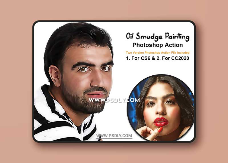 CreativeMarket - Oil Smudge Painting PS Action 5370495 1 CreativeMarket - Oil Smudge Painting PS Action 5370495