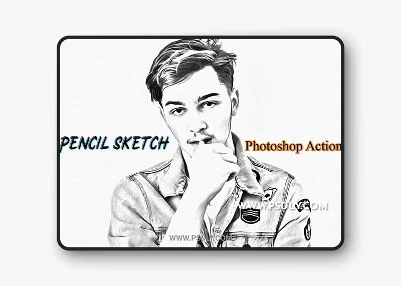 CreativeMarket - Pencil Sketch Photoshop Action 4822405 1 CreativeMarket - Pencil Sketch Photoshop Action 4822405