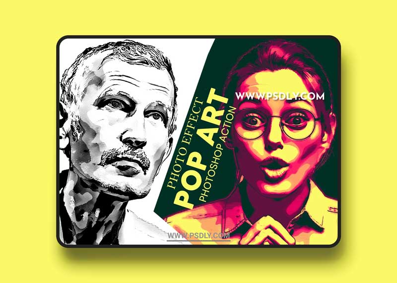 CreativeMarket - Pop Art Photoshop Action 5831687 1 CreativeMarket - Pop Art Photoshop Action 5831687