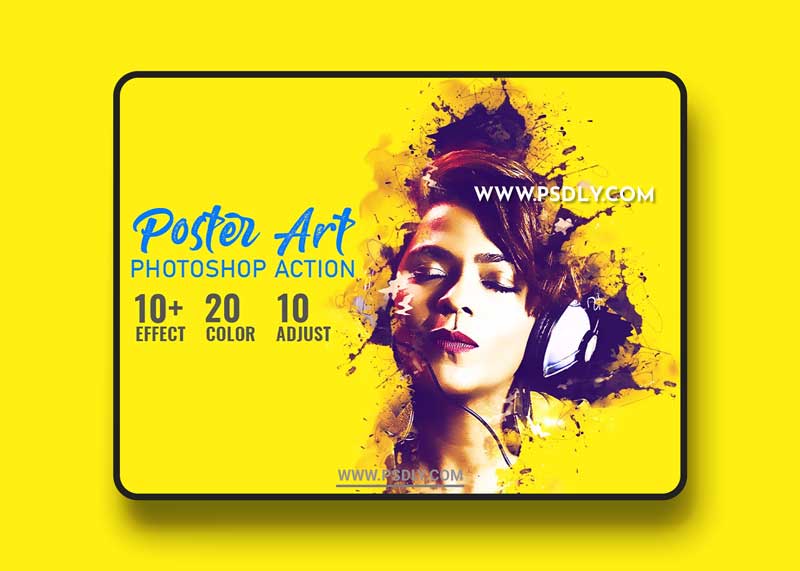 CreativeMarket - Poster Art Photoshop Action 4900555 1 CreativeMarket - Poster Art Photoshop Action 4900555