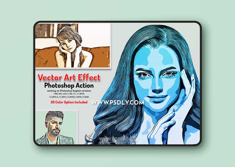 CreativeMarket - Premium Vector Art PS Action 6383781 1 CreativeMarket - Premium Vector Art PS Action 6383781