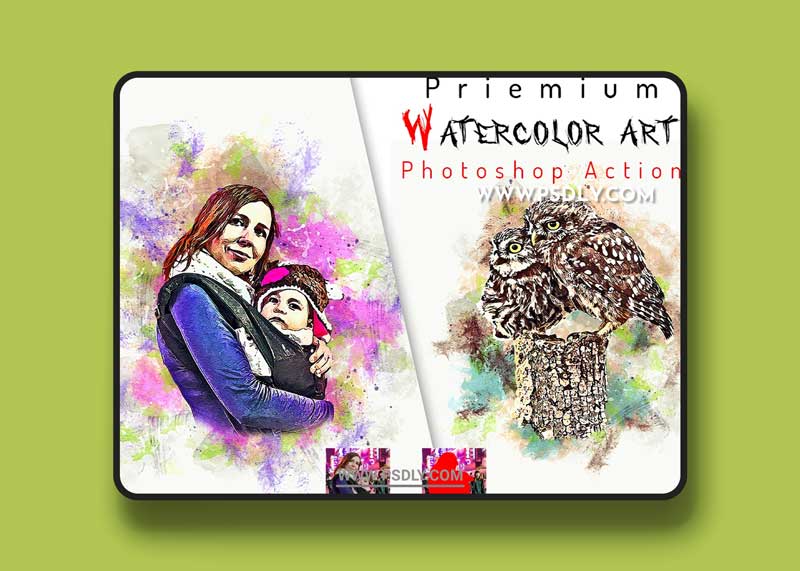 CreativeMarket - Premium Watercolor Art Action 6422817 1 CreativeMarket - Premium Watercolor Art Action 6422817