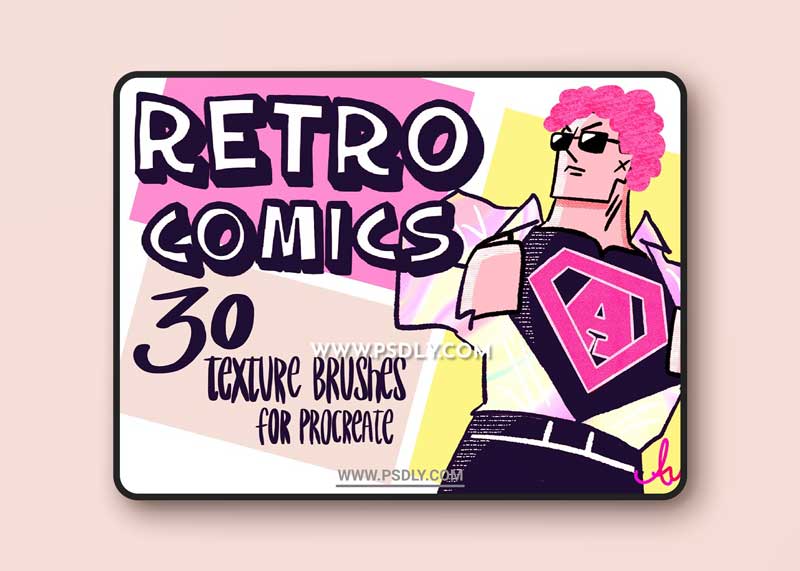CreativeMarket - RETRO COMICS Brushes for Procreate 4992282 1 CreativeMarket - RETRO COMICS Brushes for Procreate 4992282