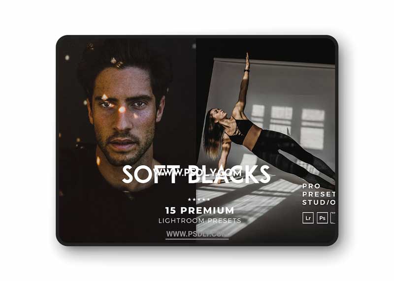 CreativeMarket - Soft Blacks Presets Lightroom 6222826 1 CreativeMarket - Soft Blacks Presets Lightroom 6222826