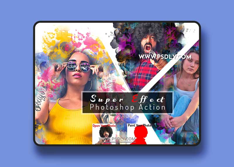 CreativeMarket - Super Effect Photoshop Action 6406333 1 CreativeMarket - Super Effect Photoshop Action 6406333