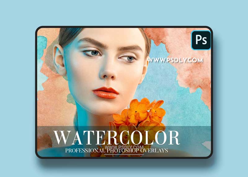 CreativeMarket - Watercolor Overlays Photoshop 4948745 1 CreativeMarket - Watercolor Overlays Photoshop 4948745