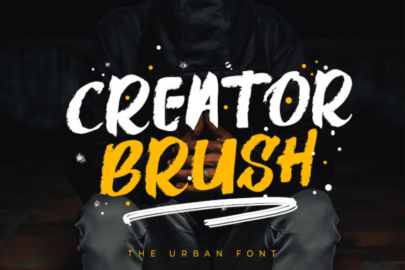 Creator Brush Font 1 Creator Brush Font