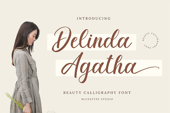 Delinda Agatha Font 1 Delinda Agatha Font