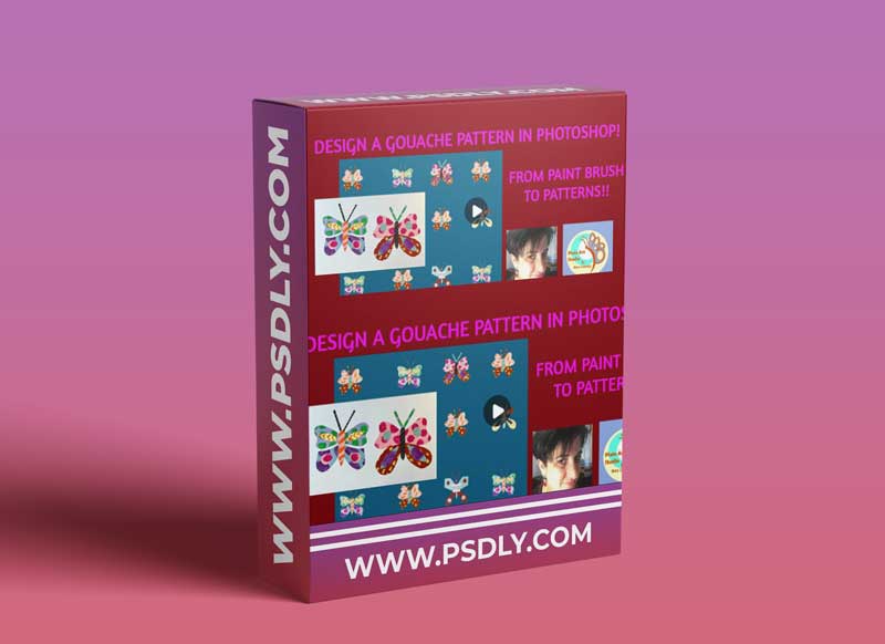 Design a Gouache Pattern In Photoshop: From Paint Brush to Digital Patterns! 1 Design a Gouache Pattern In Photoshop: From Paint Brush to Digital Patterns!