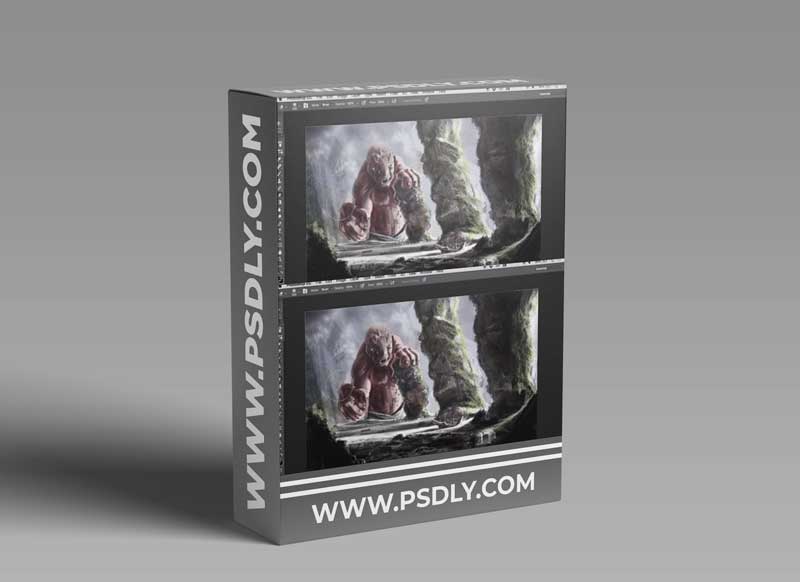 Digitally Paint Fantastic Giants Walking the Earth 1 Digitally Paint Fantastic Giants Walking the Earth