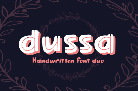 Dussa Font 1 Dussa Font