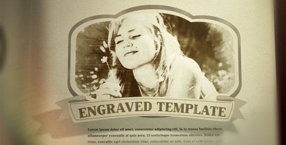 Videohive Engraved Vintage Book 2091988 1 Videohive Engraved Vintage Book 2091988