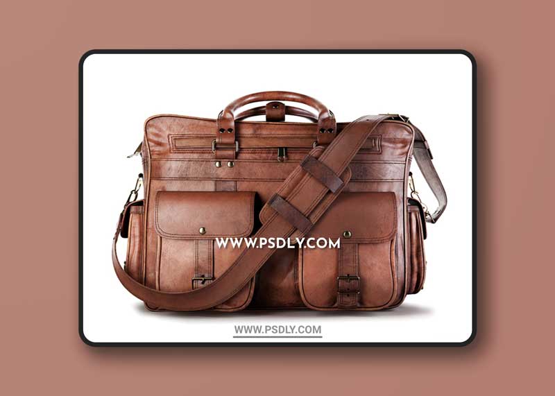 Everett Large Leather Pilot Briefcase Bag 3D Model 1 Everett Large Leather Pilot Briefcase Bag 3D Model