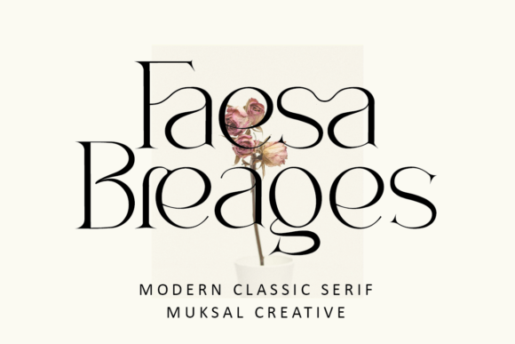 Faesa Breages Font 1 Faesa Breages Font