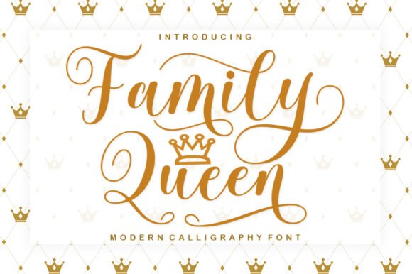 Family Queen Font 1 Family Queen Font
