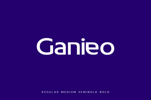 Ganieo Font 1 Ganieo Font