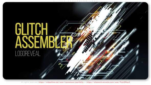Videohive Glitch Assembler Logo 33289395 1 Videohive Glitch Assembler Logo 33289395