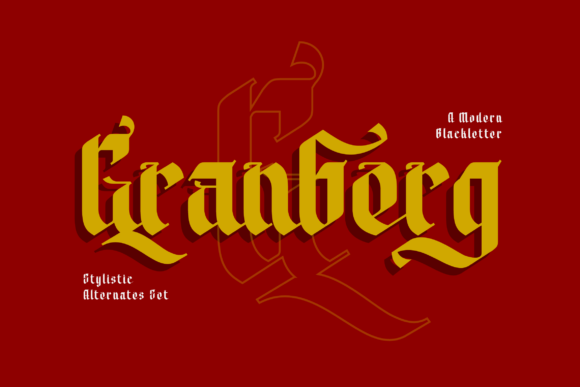 Granberg Font 1 Granberg Font