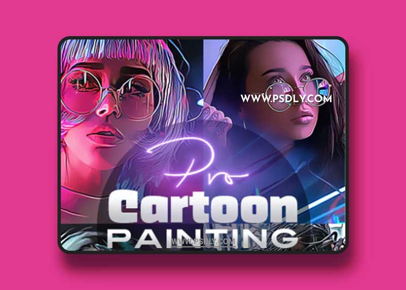 GraphicRiver - PRO Cartoon Painting Photoshop Action 26592570 1 GraphicRiver - PRO Cartoon Painting Photoshop Action 26592570