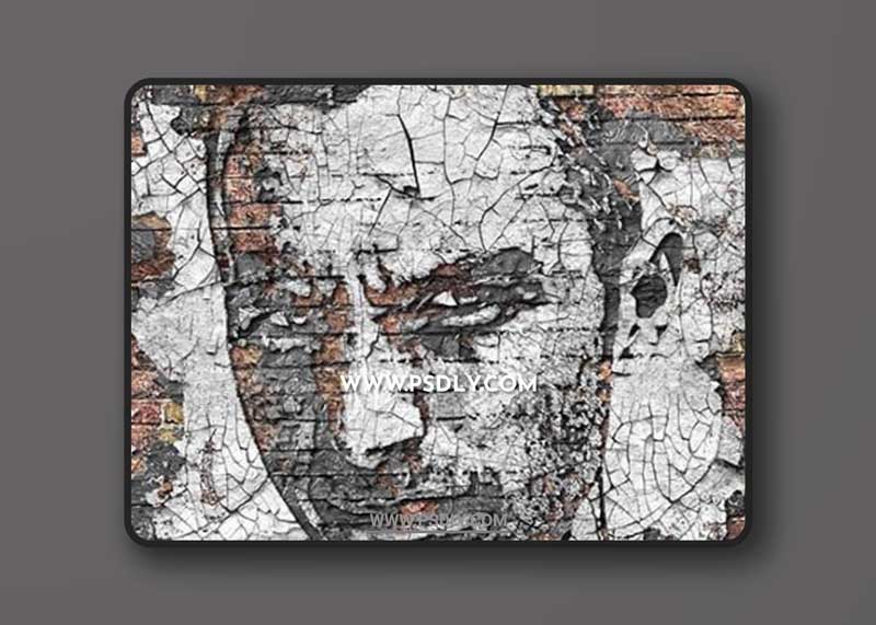 GraphicRiver - Peeling Wall Photoshop Action 23640649 1 GraphicRiver - Peeling Wall Photoshop Action 23640649
