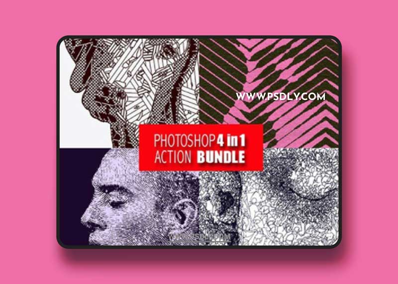 GraphicRiver - Photoshop 4in1 Actions Bundle V6 28179777 1 GraphicRiver - Photoshop 4in1 Actions Bundle V6 28179777