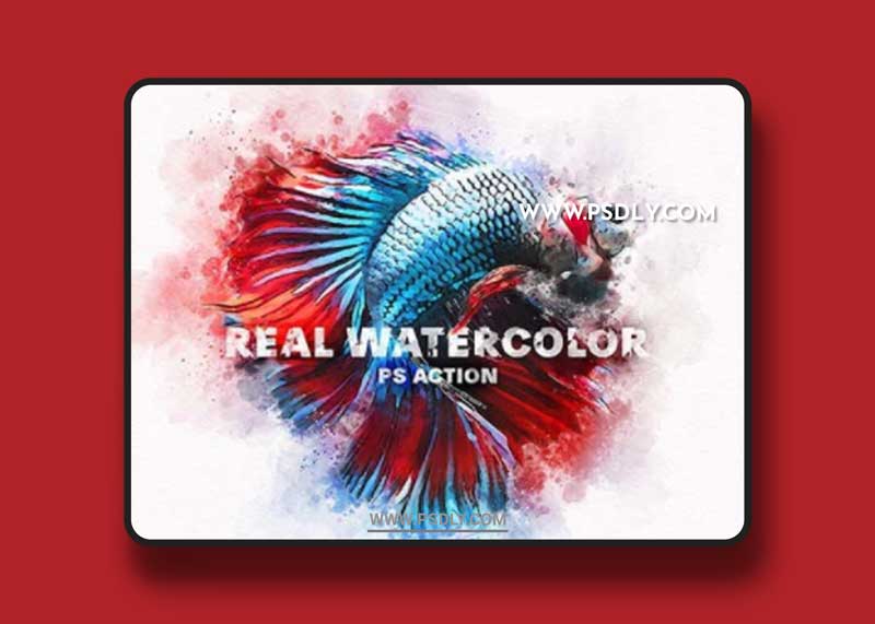 GraphicRiver - Real Watercolor Photoshop Action 24038050 1 GraphicRiver - Real Watercolor Photoshop Action 24038050