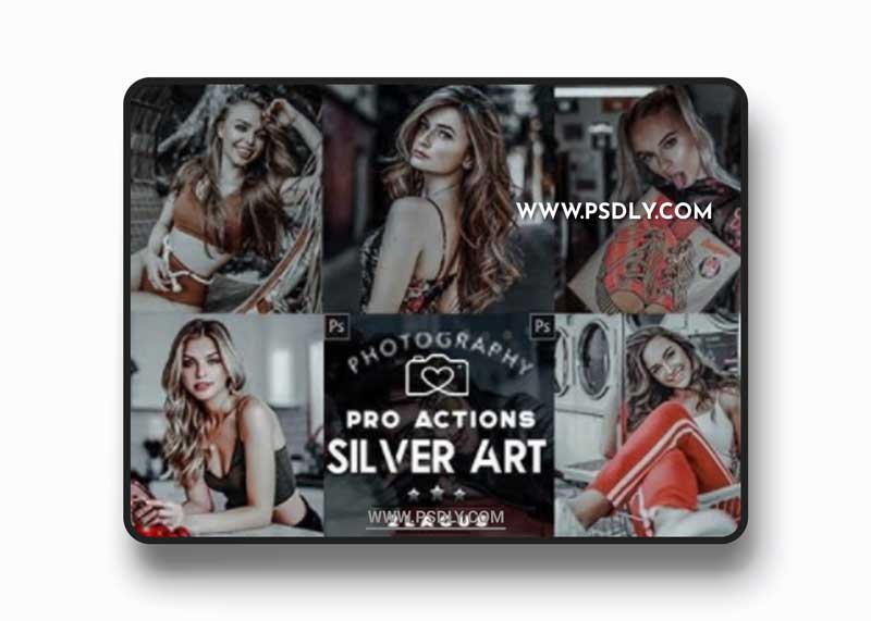 GraphicRiver - Silver - Modern Portrait Actions 26583400 1 GraphicRiver - Silver - Modern Portrait Actions 26583400