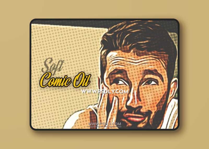 GraphicRiver - Soft Comic Oil Paint 23645875 1 GraphicRiver - Soft Comic Oil Paint 23645875