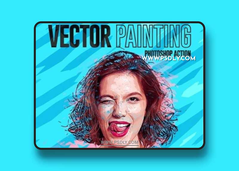 GraphicRiver - Vector Painting Effect Photoshop Action 26992554 1 GraphicRiver - Vector Painting Effect Photoshop Action 26992554