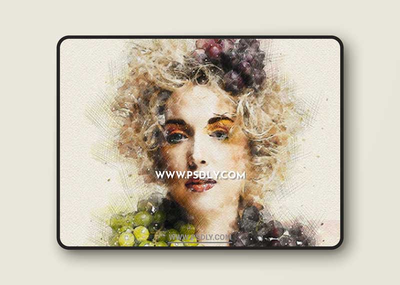 GraphicRiver - Watercolor & Pencil Painting Photoshop Action 23585040 1 GraphicRiver - Watercolor & Pencil Painting Photoshop Action 23585040