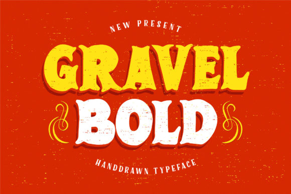 Gravel Bold Font 1 Gravel Bold Font