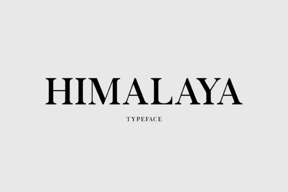 Himalaya Font 1 Himalaya Font