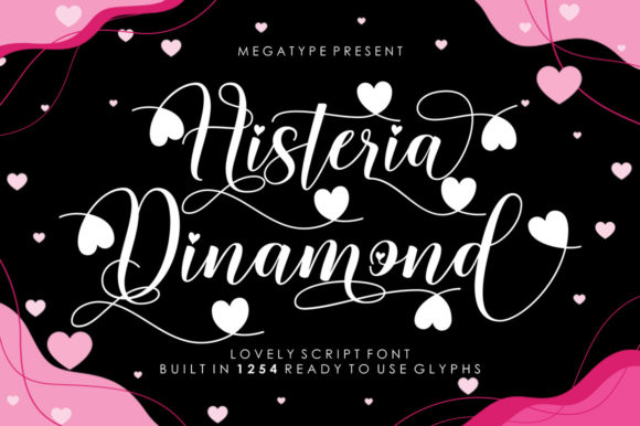 Histeria Dinamond Font 1 Histeria Dinamond Font